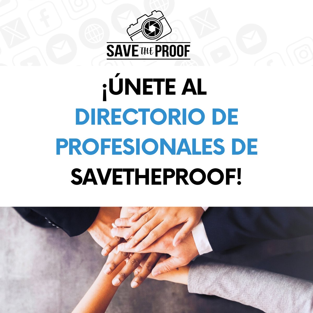 👩‍💼 ¿Eres abogado/a, perito, detective, notario o especialista en reputación online? ¡ÚNETE al Directorio de Profesionales de <a href="/savetheproof/">SaveTheProof</a>  y conecta con quienes necesitan tus servicios! 📷 Alta gratuita: forms.zohopublic.eu/fulldigitalsl1… #savetheproof #legaltech #directorio #networking