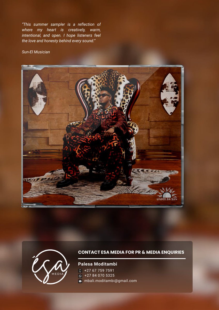 It’s officially a new era. 🌞
This Friday I’m dropping Under Da Sun – Part 1, the first release under my new label Under Da Sun. This project is the start of a bigger story I can’t wait to share with you. The full album lands 13th Feb 2026.