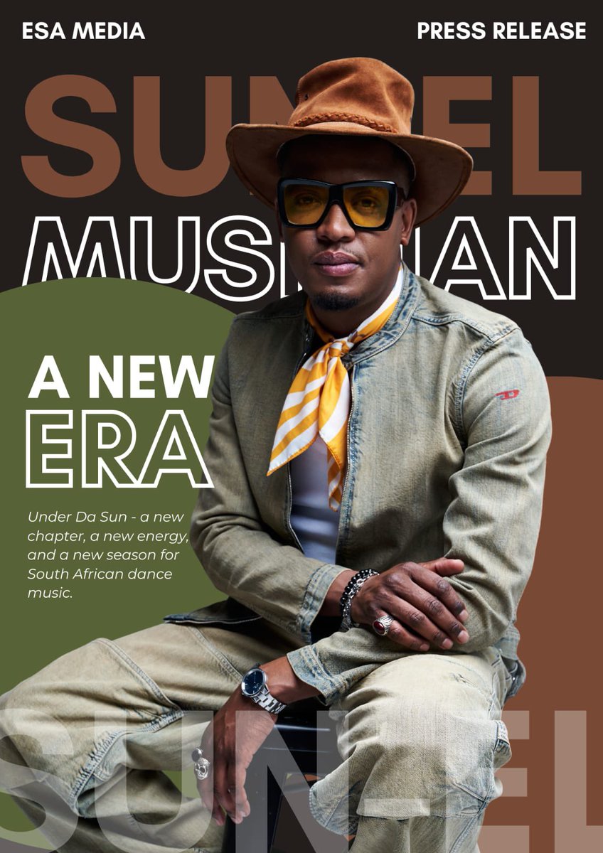 sunelmusicianza's tweet image. It’s officially a new era. 🌞
This Friday I’m dropping Under Da Sun – Part 1, the first release under my new label Under Da Sun. This project is the start of a bigger story I can’t wait to share with you. The full album lands 13th Feb 2026.