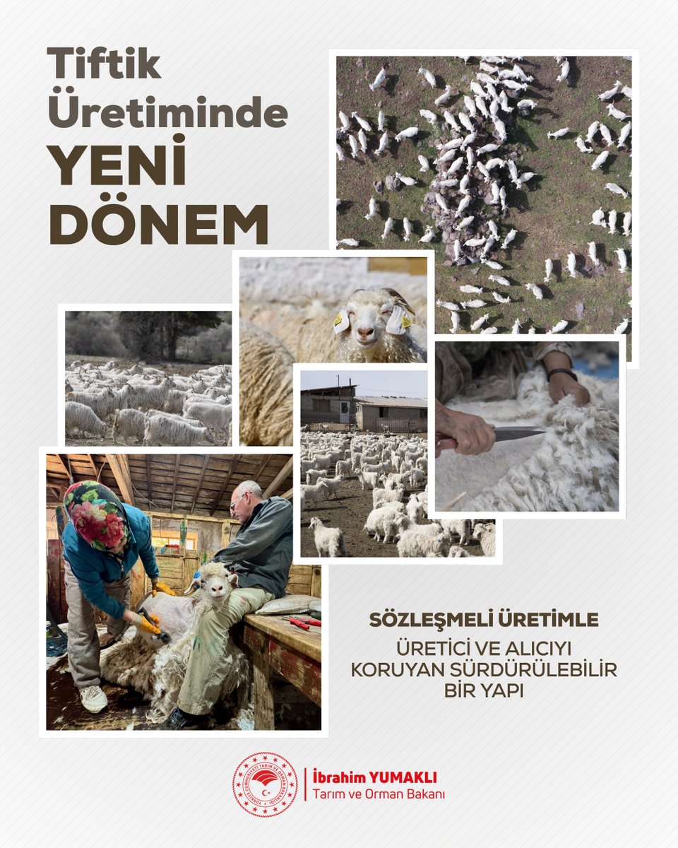 🌿 Tiftikte sözleşmeli üretim dönemi

"Sözleşmeli Üretimin Usul ve Esasları Hakkında Değişiklik Yapılmasına Dair Yönetmelik” Resmî Gazete’de yayımlanarak yürürlüğe girdi.

🤝 Sözleşmeli üretim modeliyle üreticimizi, emeğini ve ürününü güvence altına alan daha güçlü ve planlı bir