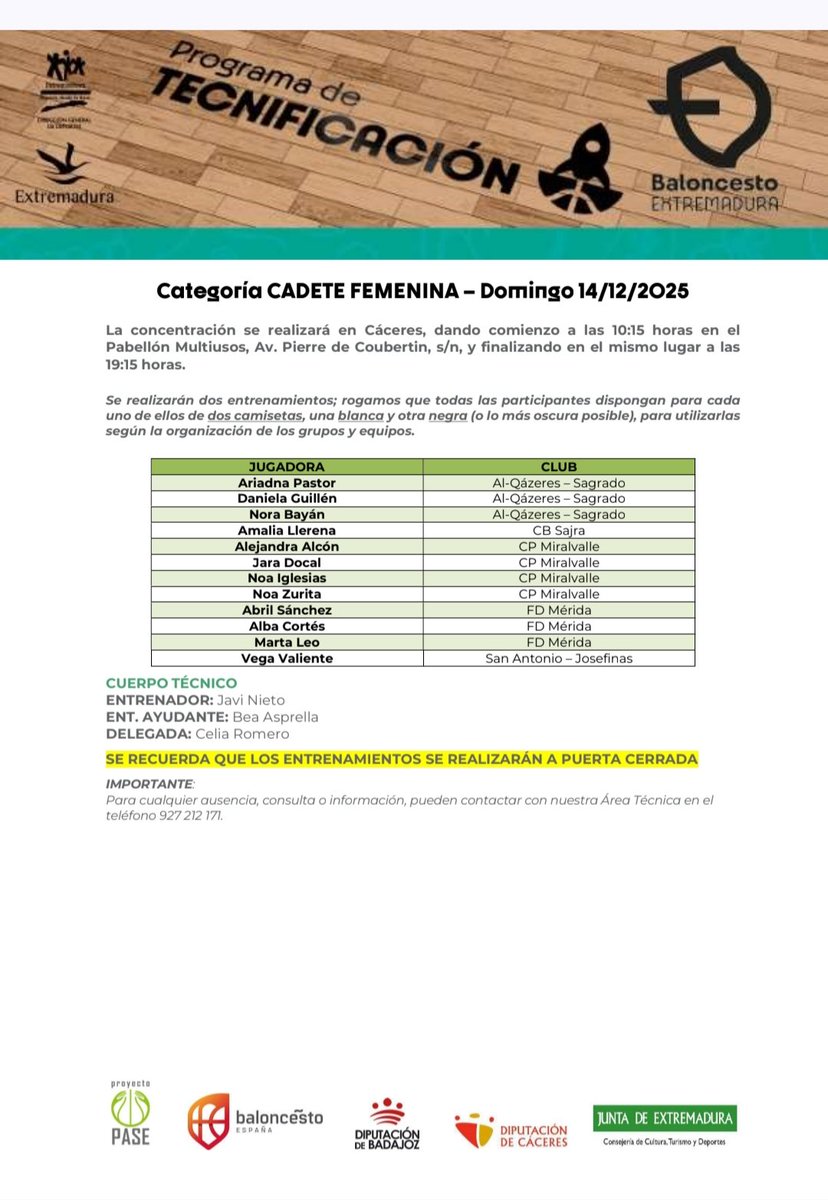 Baloncesto Extremeño tweet media