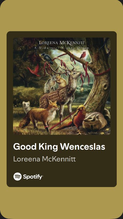 preputnickeric's tweet photo. #12TunesOfChristmas2025
Day 3
“Good King Wenceslas” - Loreena McKennitt
#LookedOut
🎶 Ye who now shall bless the poor shall yourselves find blessing 🎶
https://t.co/pXTs3eNcf7 https://t.co/nkoezCvg0A
