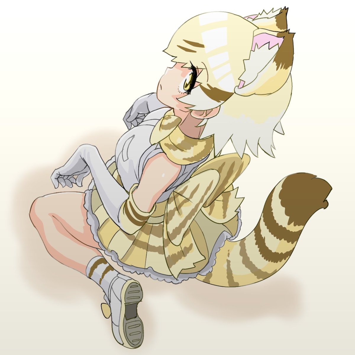 スナネコ でけた( ´ω`) スナネコちゃん #けものフレンズ