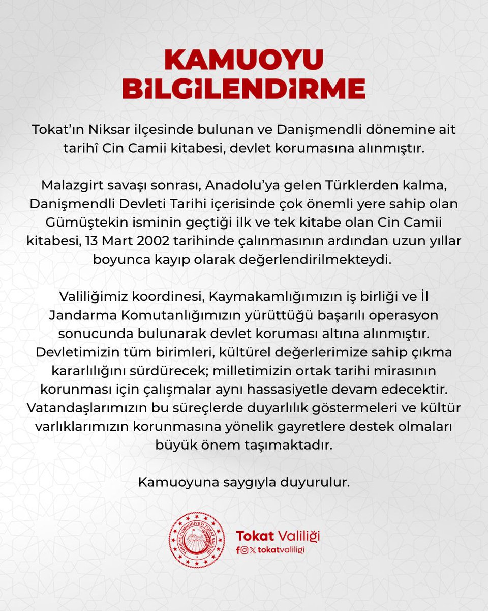 Kamuoyu Bilgilendirme