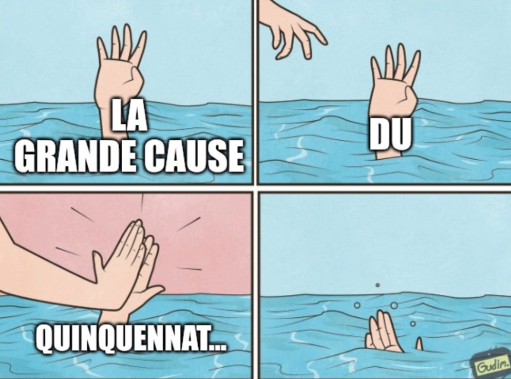 Soutien aux sales connes.