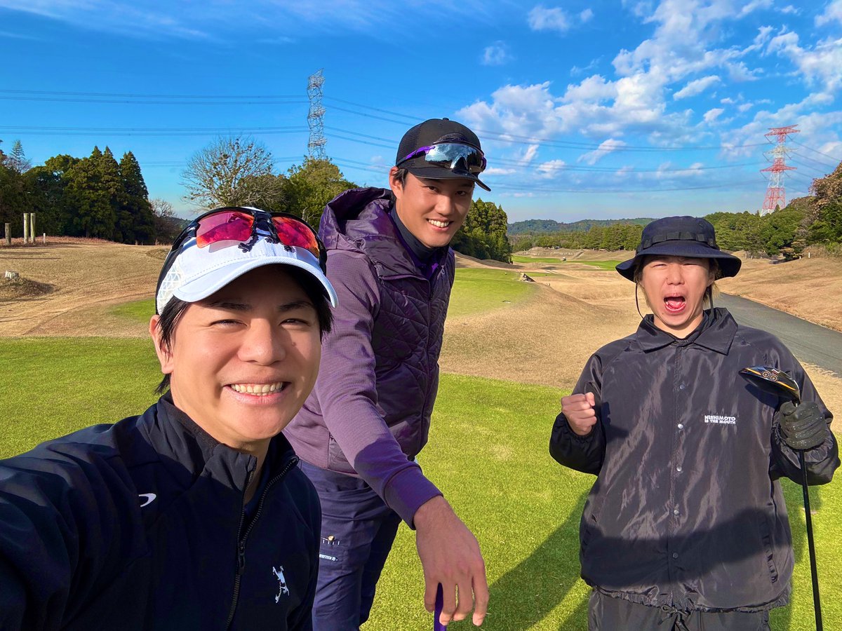kouhiraiwa777's tweet image. おぼ藤浪とゴルフ