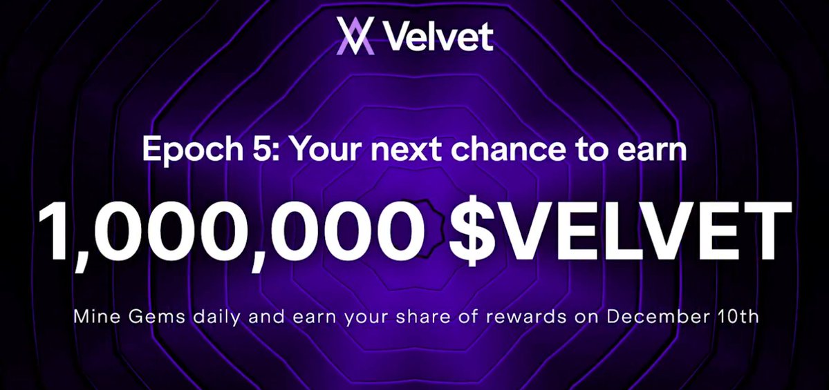 Free tokens just for using a platform you'd want to use anyway? That's the <a href="/Velvet_Capital/">Velvet | Onchain Terminal</a> way.

Velvet Capital will be showering their 1 million $VELVET airdrop, and they're keeping it refreshingly simple.

No complicated hoops to jump through or endless tasks to complete.