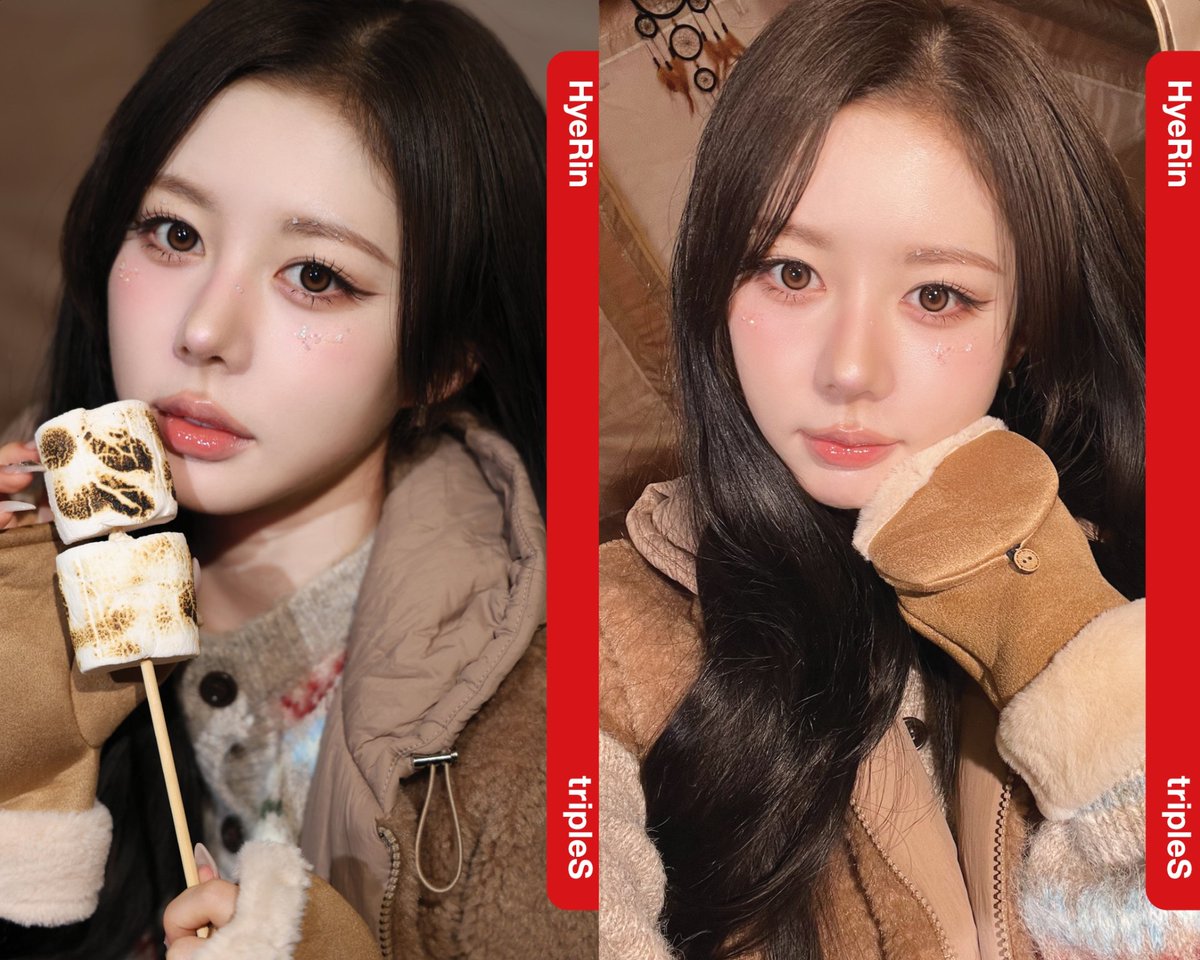 tripleS VV ポラロイド　チェキ　へリン　Hyerin 혜린 Hyerin Lotte Homeshopping DCO #tripleS #Hyerin #정혜린 #혜린 #ヘリン