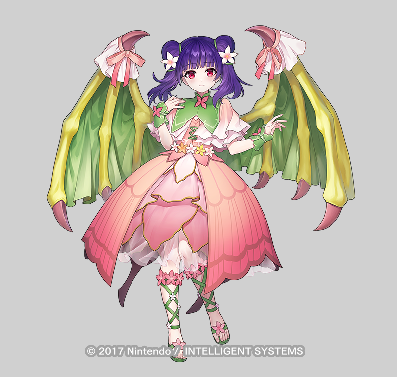 「【ファイアーエムブレムヒーローズ】にて「無垢なる竜人 ミルラ」(CV:門脇舞以)」|さかなへん＠雨ノ國屋のイラスト