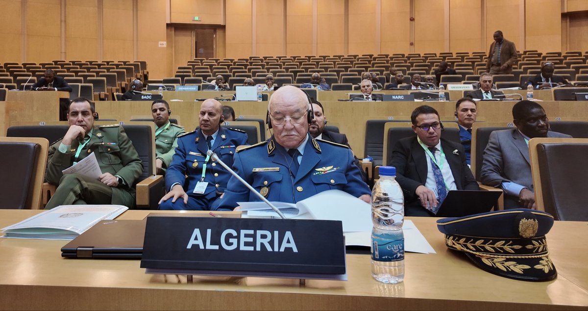 AUC_PAPS's tweet photo. Gen. Altino José dos Santos, Chief of General Staff of the Angolan Armed Forces and Chairperson of the #ACDSS , commended Member States for their continued commitment to collective security efforts. He emphasized the importance of sustained political will, predictable financing & enhanced coordination among #AU structures to consolidate gains made across the continent. He also reaffirmed the #ACDSS’s support for strengthening continental mechanisms and advancing practical solutions to emerging peace and security challenges.2/3