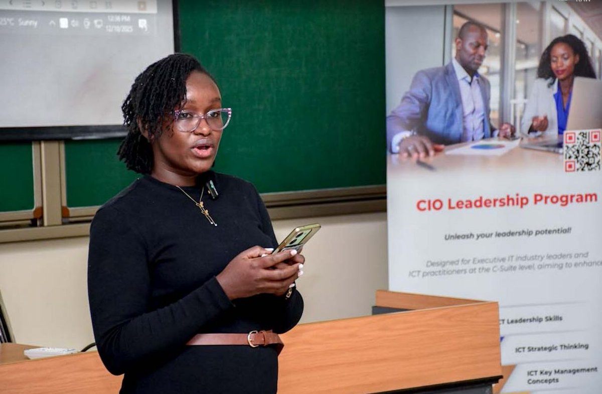 iLabAfrica's tweet image. “In Module 1, we forced you to hit your leadership reset button — to know who you are and how you lead.”
— Dr. Lorna Mutegi
#LeadershipDevelopment #CIOProgram