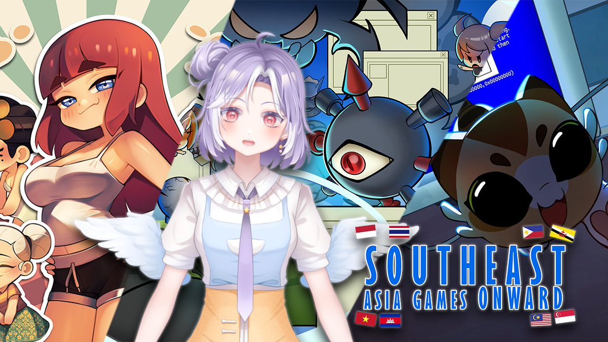 [🔴LIVE]  in 30 mins!

We're going full swing into #SEAGO2025!! 

Going to be playing Identifile by <a href="/sylver_dev/">SylverDev - Identifile OUT NOW!</a>, Love in Tiny Spaces by <a href="/battlebrewpro/">BattleBrew Productions ✈️ Gamescom Asia</a> &amp; Isekat by <a href="/InspiteGames/">InSpite | Isekat ⌨️ TYPING GAME | NOW OUT 28NOV</a>!!

Super excited to play these games in a bit~ Catch me on twitch.tv/sellesoutsoon at 8:30pm GMT8+!