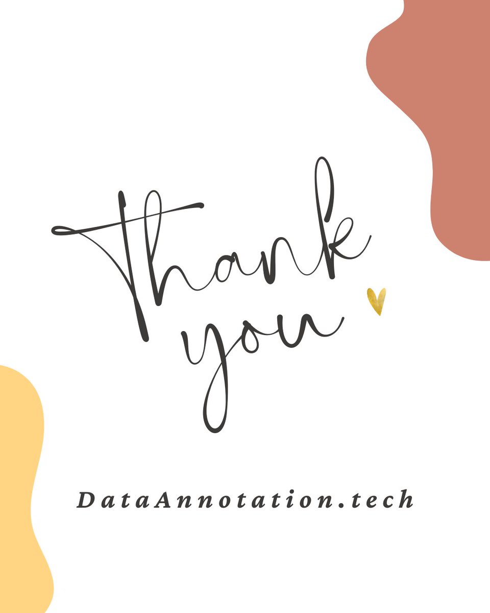 shreya26772951's tweet image. I’ve been working on @Data_Annotation for a while now, and honestly… it has become one of the most flexible and interesting online job I have ever came across. Here’s my real experience. 
#DataAnnotation #AITraining #RemoteWork #SecondaryIncome #Sponsored #Ad #Binance #Bitcoin…