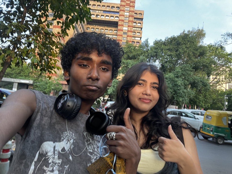 Finally met her after 3 years of a long relationship. Can't describe this feeling, but I'm very happy with her ❤️