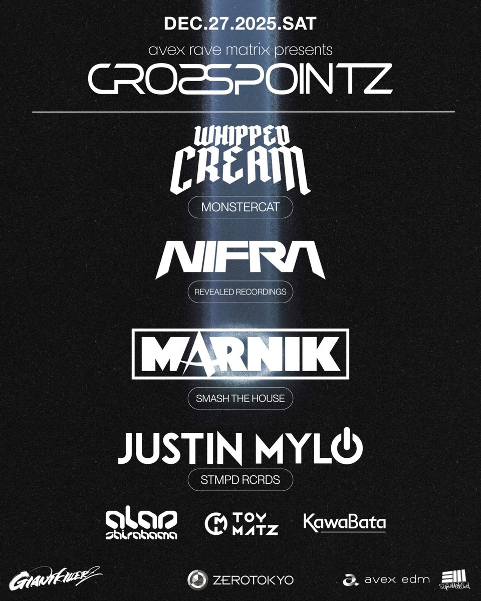 ⠀ ˗ˋˏ🔊 #ALANSHIRAHAMA DJイベント出演情報 🔊ˎˊ˗ 12月27日(土) 東京