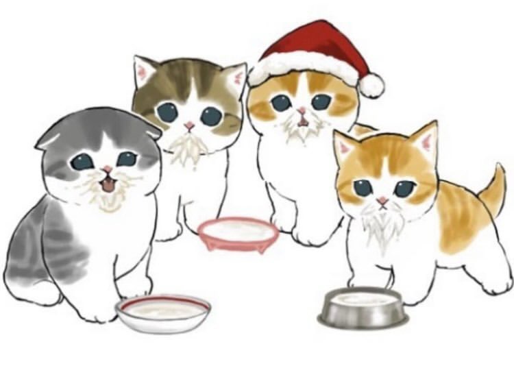 mofu_sand's tweet image. サンタのおひげだよー