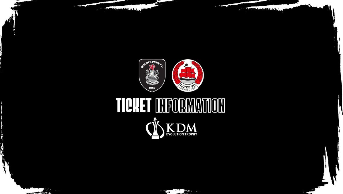 Our KDM Evolution Trophy match with <a href="/ClydeFC/">Clyde FC</a> has been re-scheduled for Tuesday, December 16 with a 7.45pm kick-off.

All previously purchased tickets for last night's postponed fixture will remain valid.