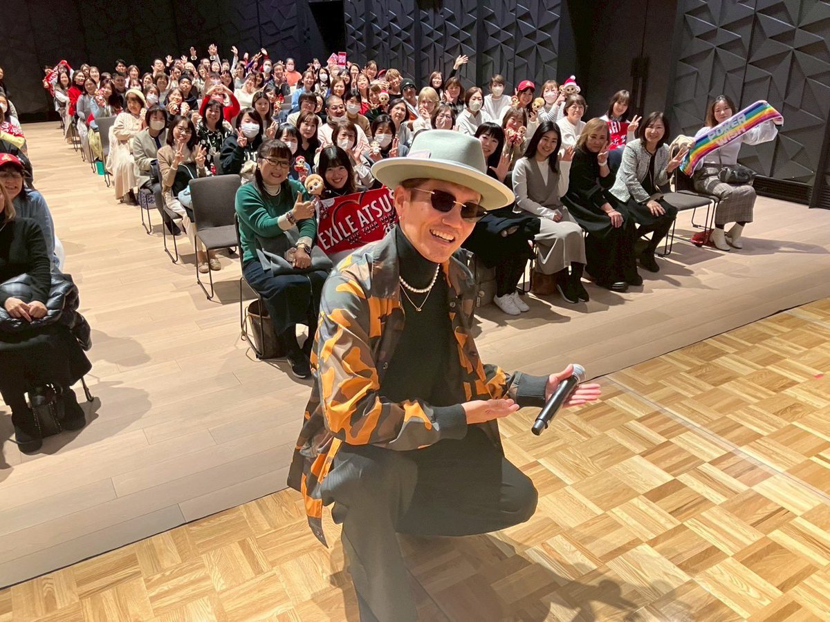 from staff】 本日は EXILE ATSUSHI 『EXILE ATSUSHI LIVE TOUR 2025