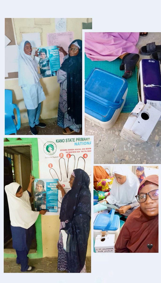 Our State Officer visited the Rinji Primary Health Centre (PHC) in Walawai Settlement, Kano State, to support health workers with mobilization and vaccination drives.

#immunization #publichealth #communityhealth #lastmile #ADVISER #SDG3 #vaccineswork