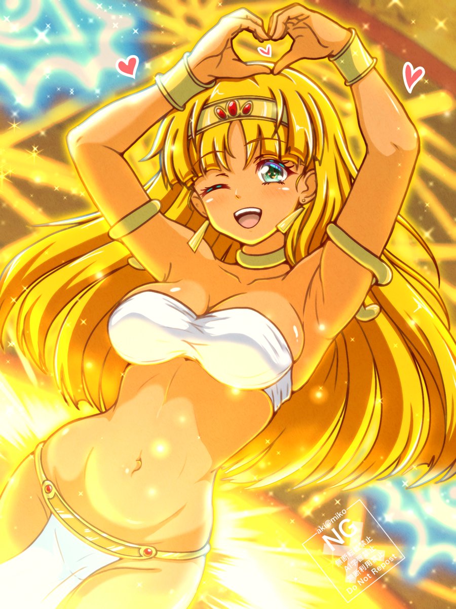 お題箱より「クレアの秘宝伝 大人クレア」を描かせて頂きました！ お題