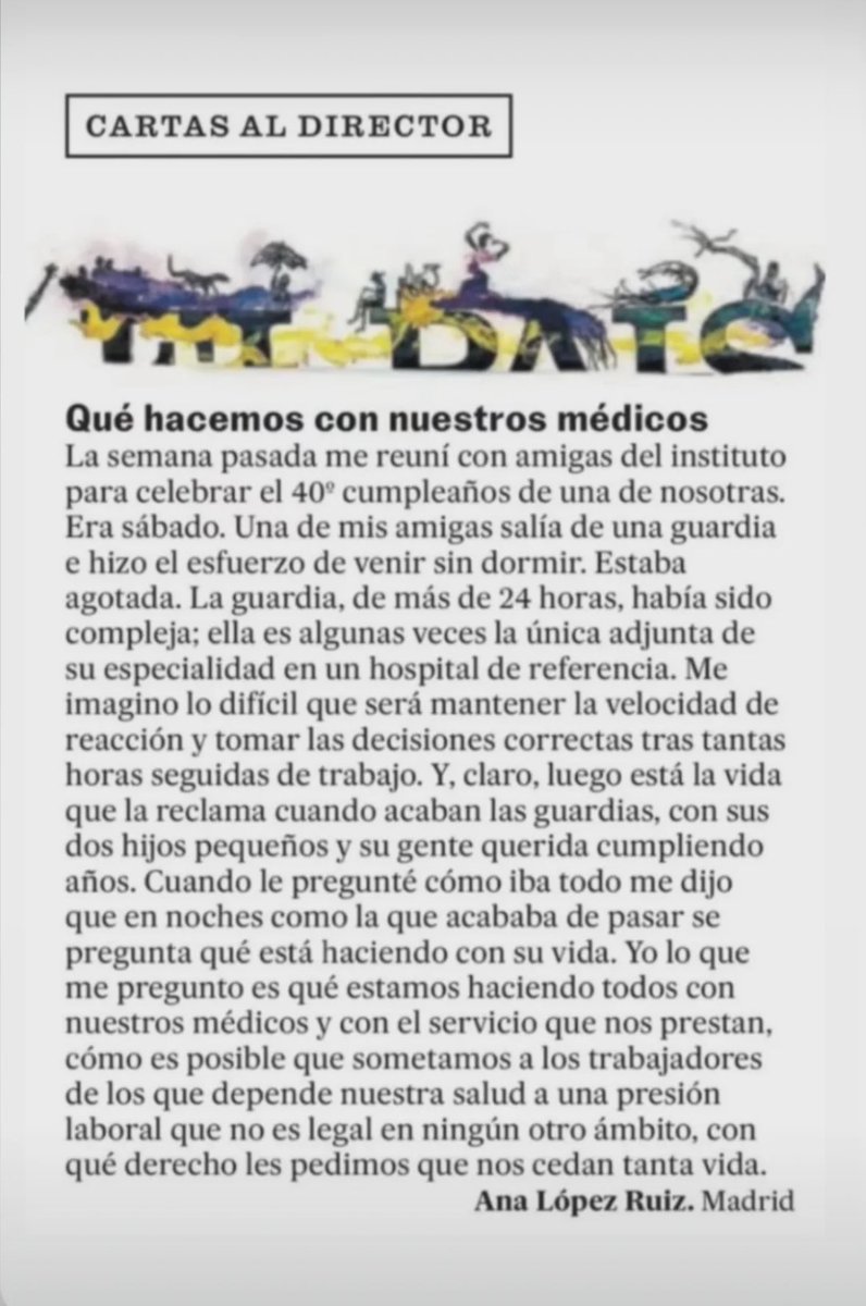 Qué hacemos con nuestros médicos.