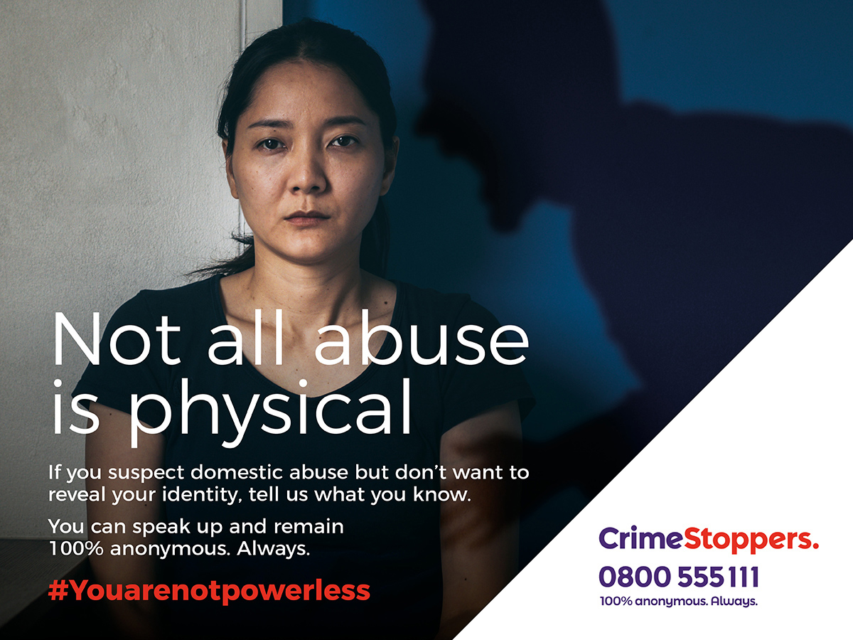 Some victims of domestic abuse may have their wages controlled by their abuser, seem depressed or anxious, avoid social situations &amp; ask permission from their abuser to do things.

Worried about someone you know? Contact our charity anonymously here: crimestoppers-uk.org/get-involved/c…