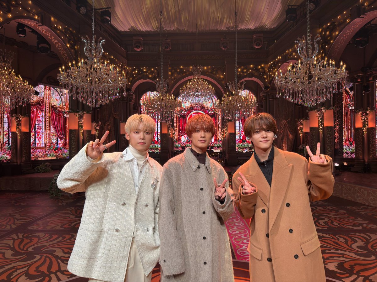 3人のLAST CHRISTMAS
ずっとずっと聴いていたかった

#FNS歌謡祭
#木村柾哉
#高橋恭平
#中島颯太
#ロマキラ