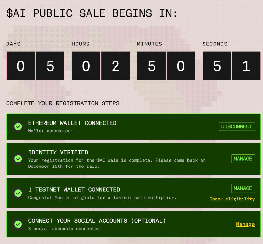 Gensyn $AI トークンセール申込完了！
このテストネットに参加するためにRTX4090で自作PC組んでずっと回していたので、トークンMultiplier沢山もらえますように！