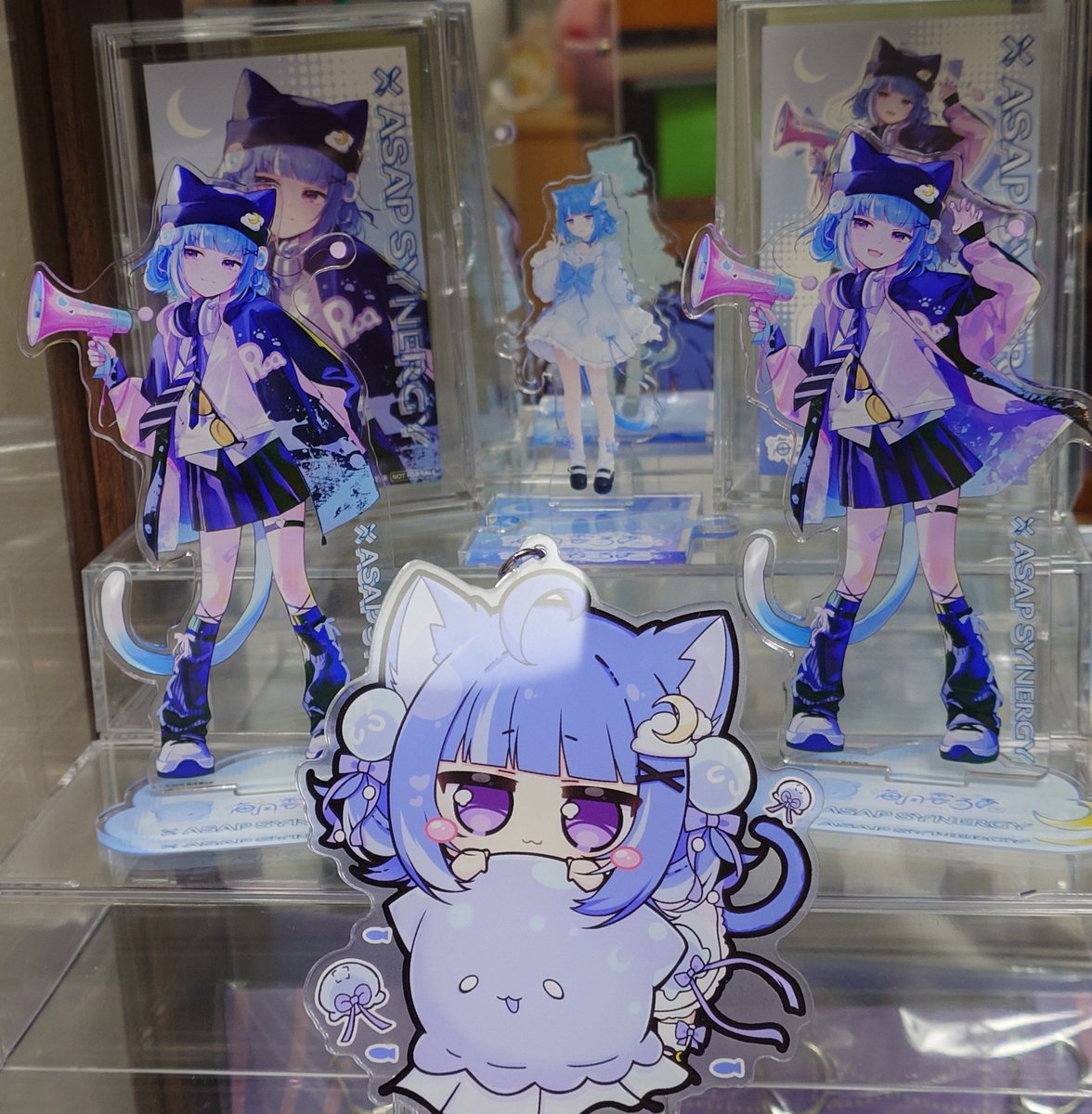 ASAPSYNERGY #海月雲ろあ アクリルスタンドAが届いてた
