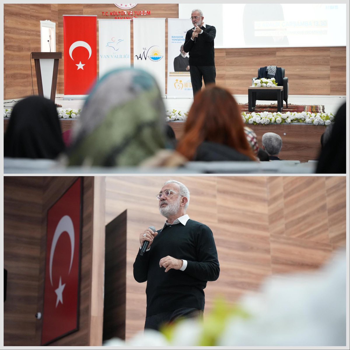 📍#Van

#AileYılı vesilesiyle düzenlenen “Aile ile Gençlik” programına katılarak kıymetli kardeşlerimizle hasbihâl ettik.

Aile, köklerimize tutunmamızı sağlayan bağın kaynağı; gençler ise bu bağı yaşatacak onu omuzlarında taşıyacak istikbal teminatlarımızdır.

Aileyi