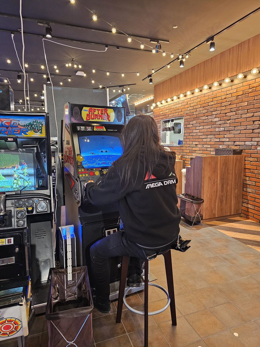 オープンしましたー‼︎ 先日の梅田GIGOアーケードカフェでの一部をw