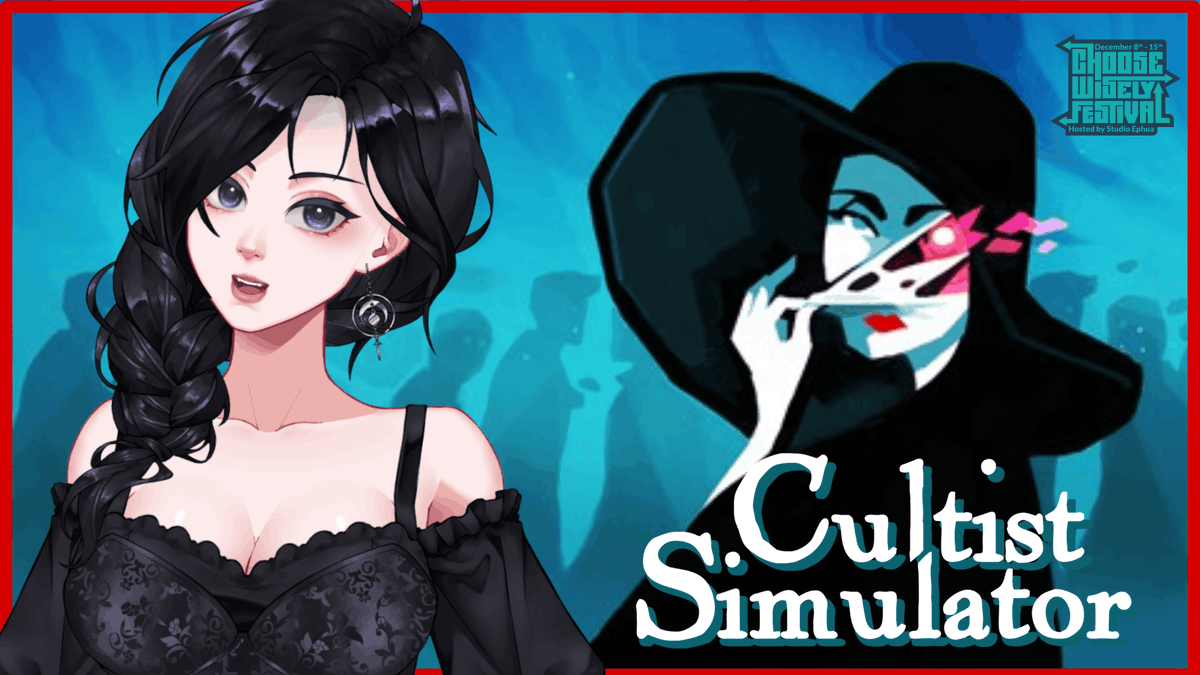 tutihanna_'s tweet photo. LIVE NOW 🔴
Malam ini kita pelan-pelan buka kultus di Cultist Simulator.
Ngopi, baca kartu, bahas occult dan lore pelan-pelan aja.
Come hang out ✨
https://t.co/DejAnjHAKV
#TutiHanna #VTuberIndonesia #IndoVTuber #CultistSimulator #IndieGame #LiveNow #ChooseWiselyFestival https://t.co/GQ8bYbKtmb