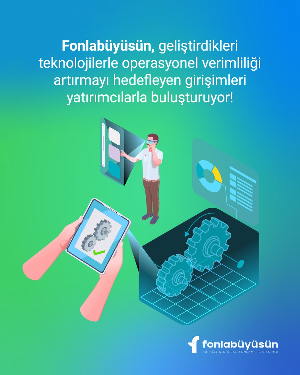 Operasyonel verimliliği yükselten teknolojiler geliştiren girişimler Fonlabüyüsün’de yatırımcılarla buluşuyor.

Yerli, güçlü ve çok yönlü teknolojilerin ortakları arasına girmek için fonlabuyusun.com ’a hemen üye olun.

#Fonlabüyüsün #HalkYatırım #Girişimci #Yatırımcı