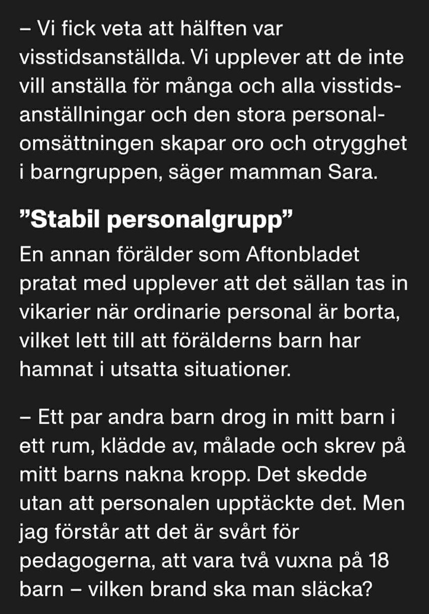Skänker en tanke till alla högerdebattörer som försöker utmåla oss som galna kommunister för att vi vill göra oss av med riskkapitalister i förskolor