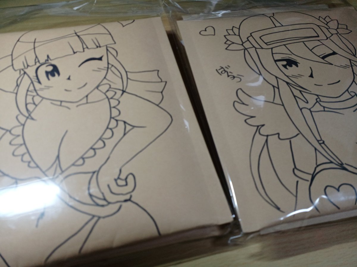 Post by ばらか@みちのくコミティア12/14 on X: ミニ色紙袋追加！