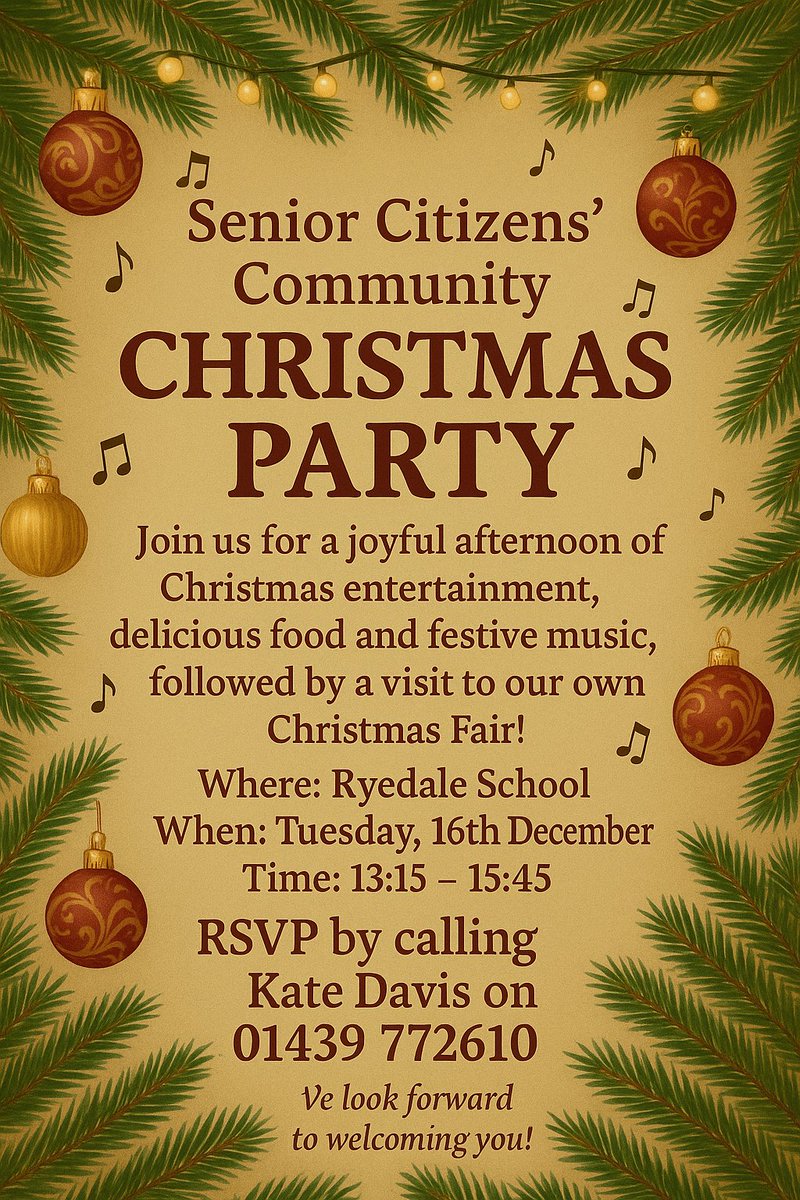 Ryedale School tweet media