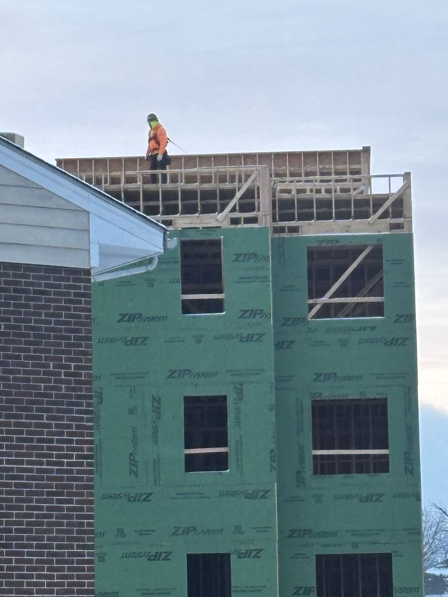 That’s a cold morning. Stay warm up there fellas.