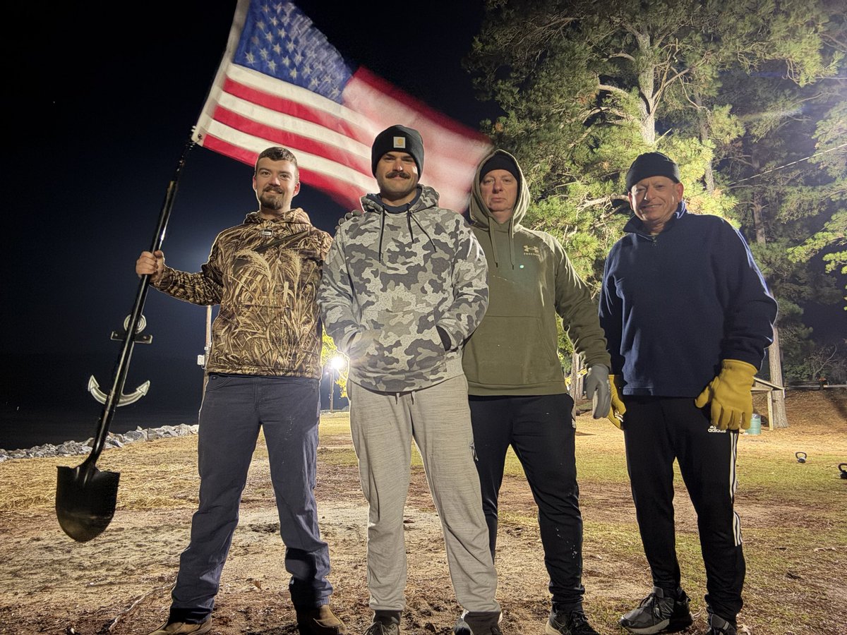 F3Anchor_SC's tweet image. 4 Pax post for an @f3shredder led Q. Work was done! See y’all in the gloom next Wednesday at @F3Anchor_SC