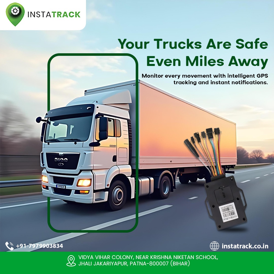 InstaTrackIN's tweet photo. For More Details:-
☎Helpline: +91-797990-3834
📨Email: info@instatrack.co.in
Address: Vidya Vihar Colony, Near Krishna Niketan School, Jhali Jakariyapur
#gpstracking #trucktracking #vehicletracker #realtimetracking #instatrack #patnagps #trackingdevice #gpssolution https://t.co/kbijqGNiuS