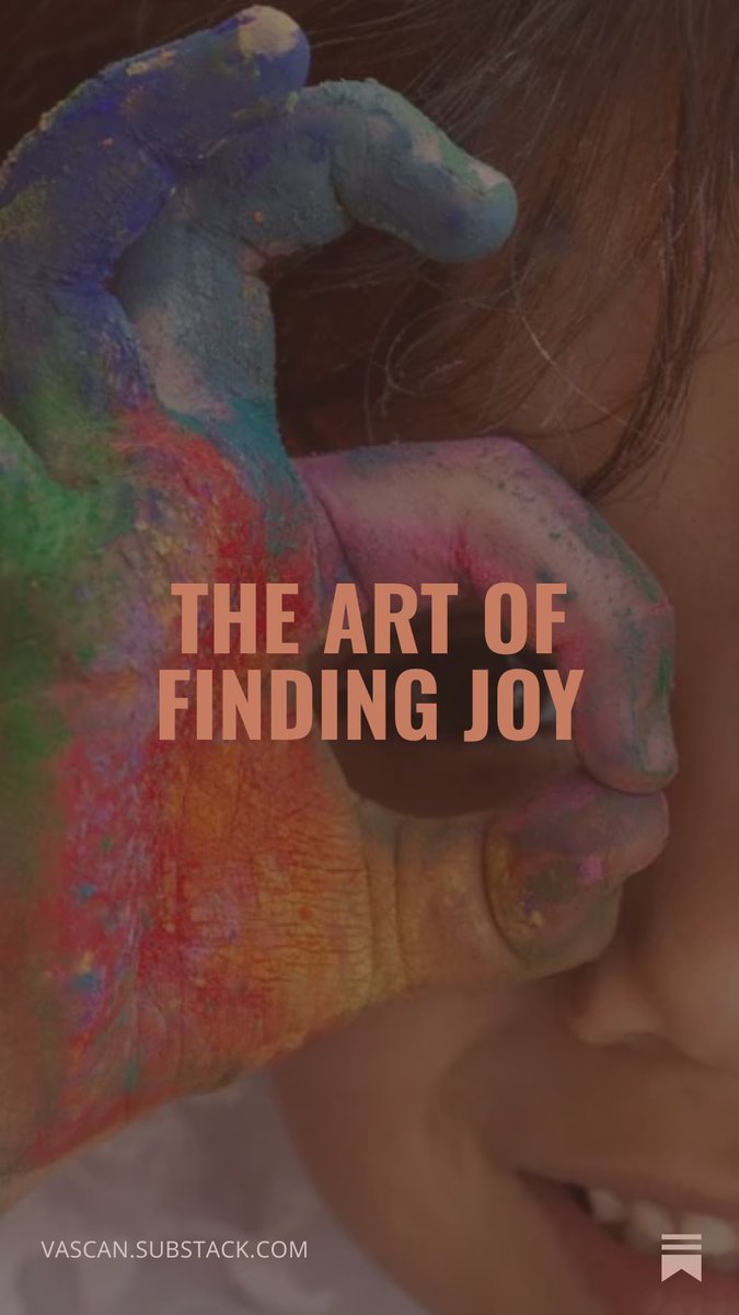 Vascan_io's tweet image. In this edition of Blank Spaces, we explore The Art of Finding Joy and how creativity helps us slow down and notice the beauty in everyday life.

Read here: open.substack.com/pub/vascan/p/t…

#BlankSpaces #Vascan #CreativeJoy #FindingJoy #ArtNewsletter