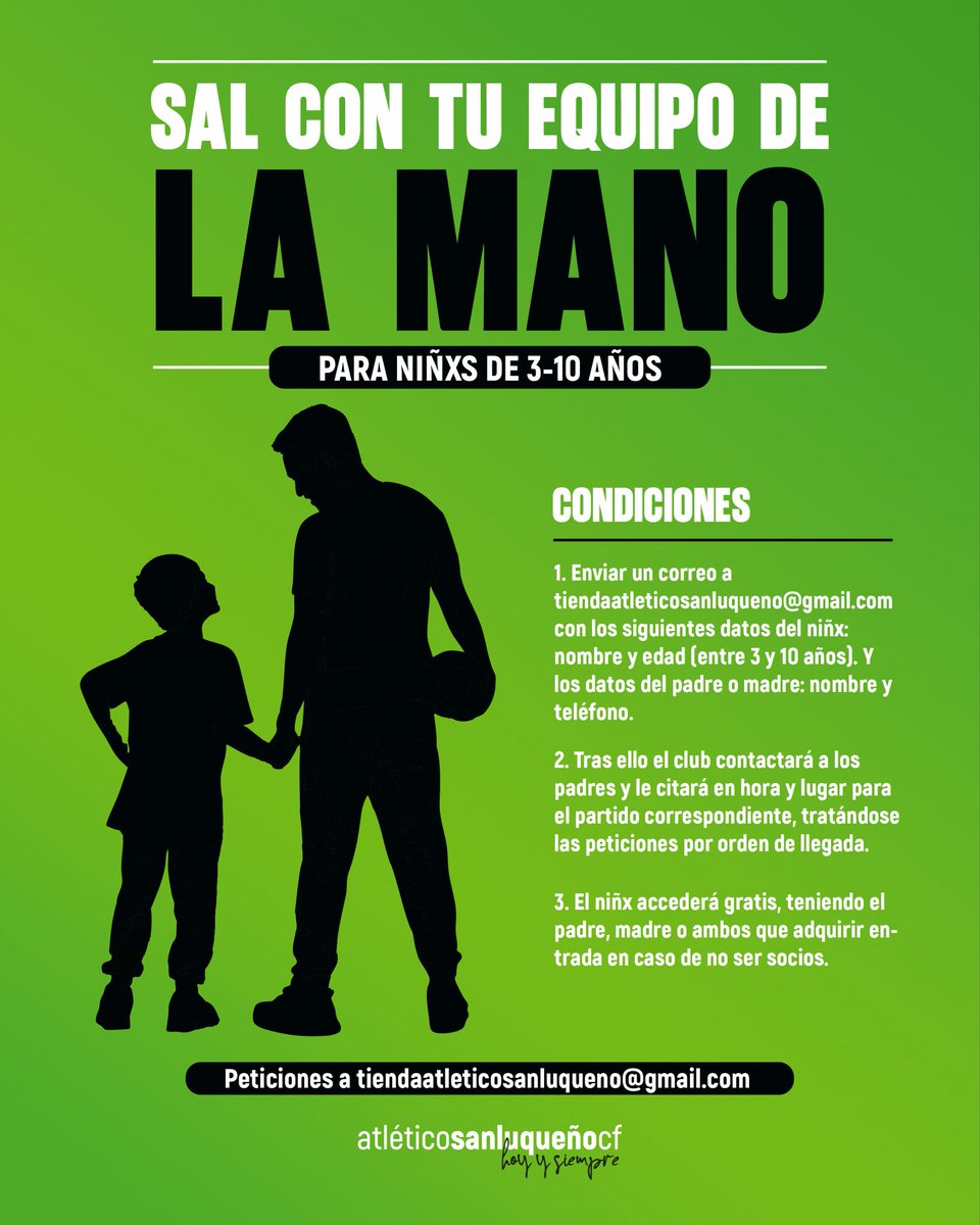 ¿Quieres salir con los jugadores del Sanluqueño de la mano al campo? ¡Ahora puedes hacerlo!