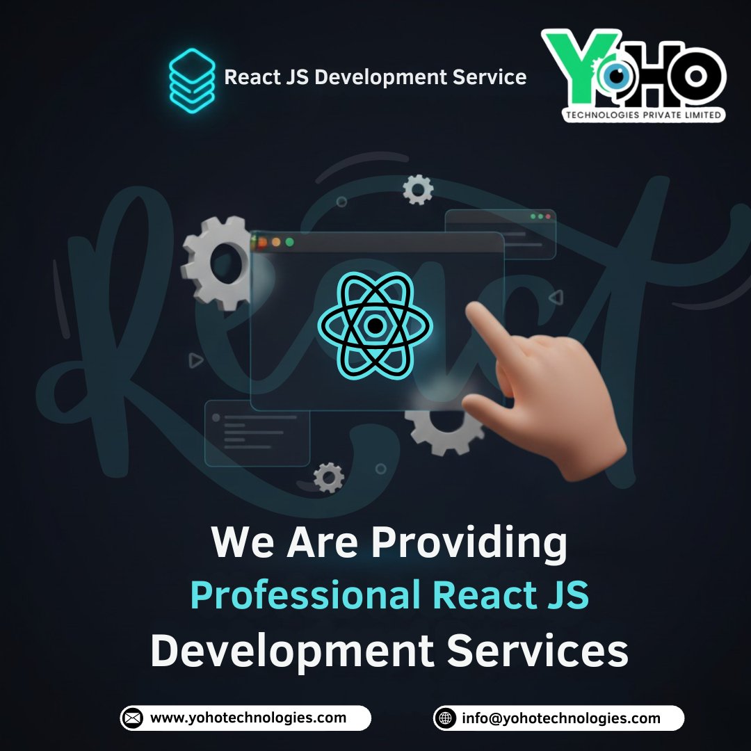 yohotech23's tweet image. Power your digital products with React JS — fast, flexible, and built for growth. 

#ReactJS #ReactDeveloper #WebDevelopment #FrontendDeveloper