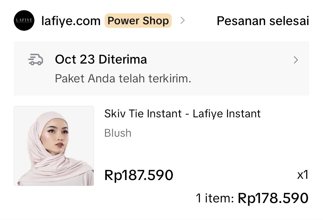 cizenina88's tweet photo. WTS lafiye skiv tie instan - Blush
120k no pouch
Baru dicuci 1x 

#zonauang #zonajajan https://t.co/p5WbXI6jti