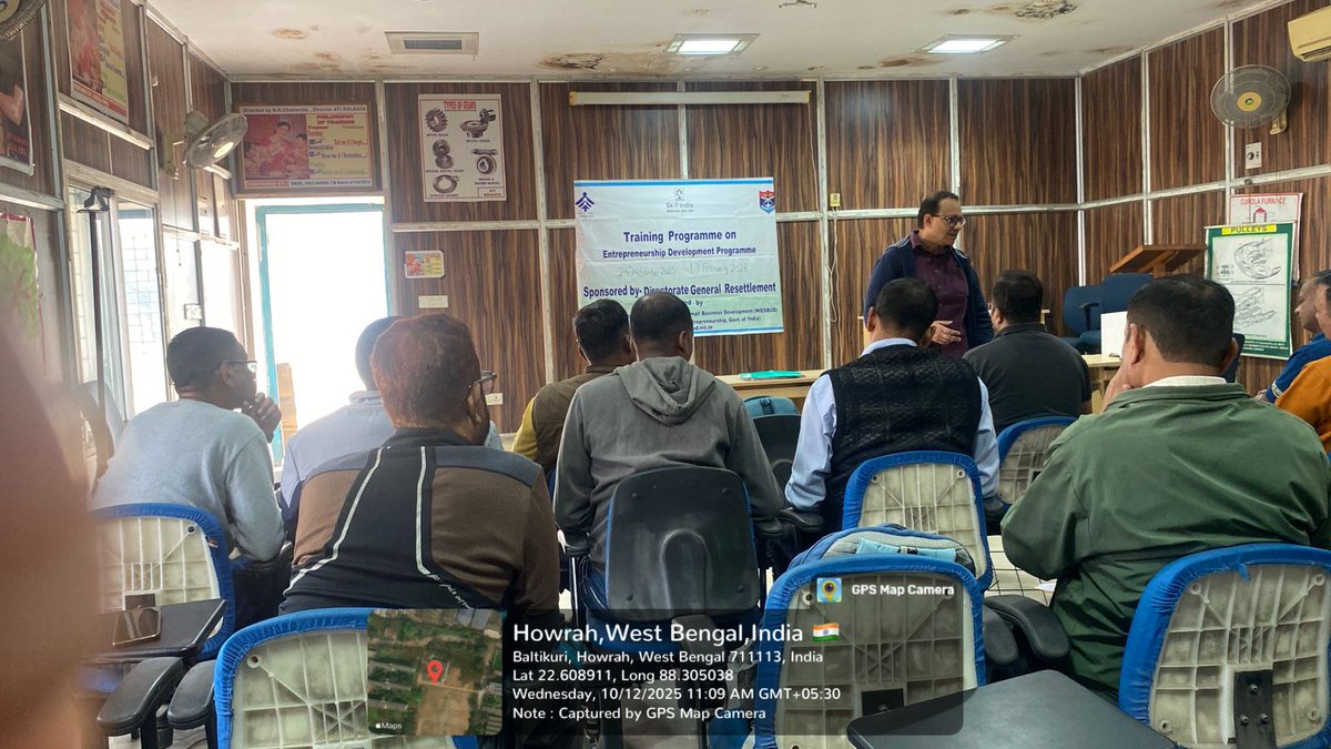 NIESBUD is conducting an Entrepreneurship Development Program under DGR in NSTI Howrah, West Bengal. The programme focuses on empowering participants with core business competencies and fostering self-reliance.

#skillindia #NIESBUD #entrepreneur #entrepreneurship #development