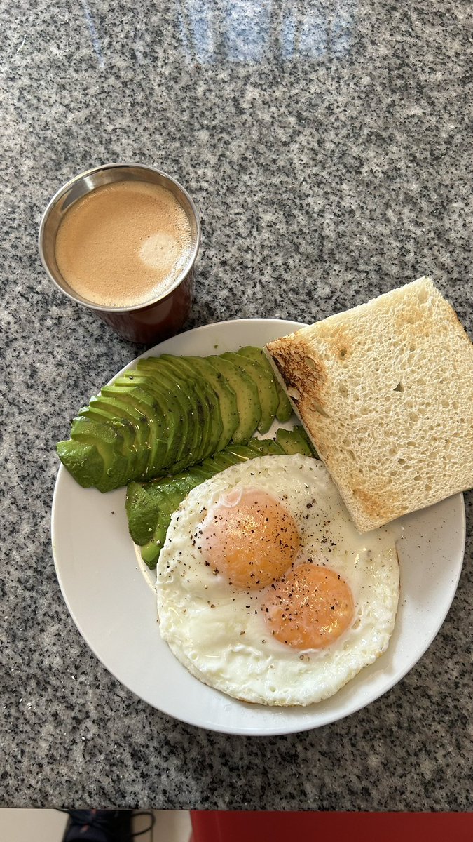 #Autopisteando buen día Equipo, El desayuno de hoy!!