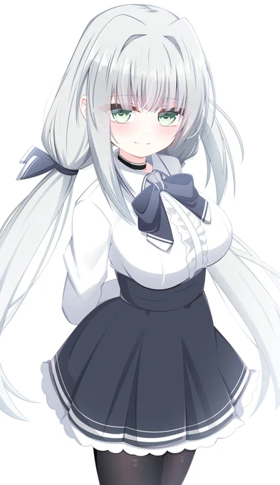 #今年も残りわずかなので今年一番伸びた作品を貼る やはり銀髪少女…!!