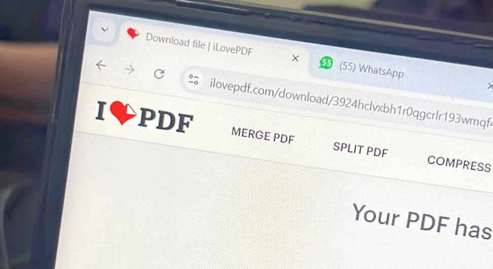 The person who created iLovePDF is the real hero.

GOAT