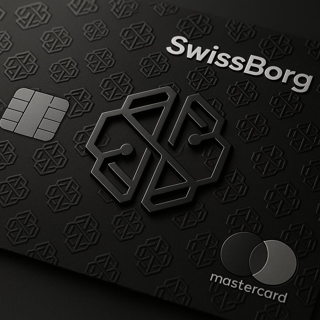 hyjazzz's tweet image. Bientot un concours design pour la nouvelle carte #SwissBorg : 

Go !!!!!! 

✨ Noir mat ultra-élégant
✨ Logo central embossé 3D
✨ Monogramme SwissBorg discret façon haute couture
✨ Liseret vert signature pour un look futuriste
✨ Variations et angles qui révèlent chaque