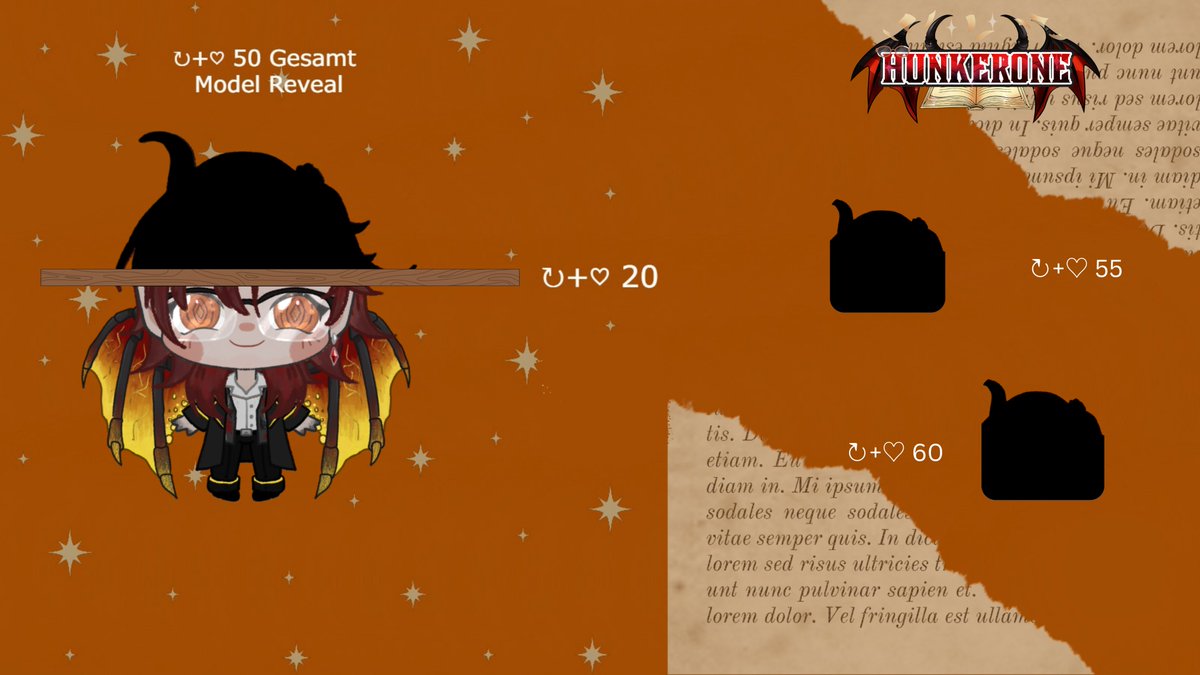 Goal 2 auch schon erreicht innerhalb von 4 Stunden? :o 

Ihr seid ja sehr Hungrig das Design zu sehen Hehehe <3 

#GERVtuber #Vtuber #Reveal